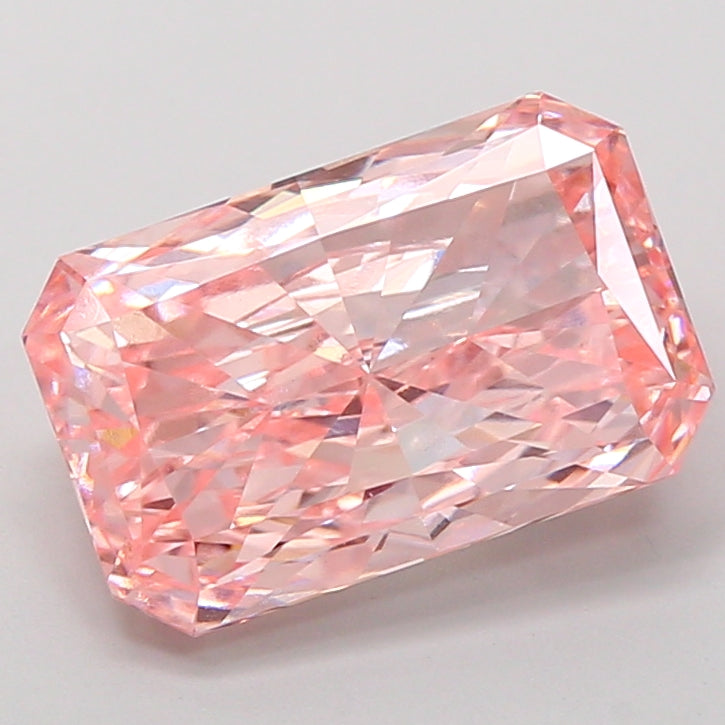 4.25 Carat Radiant Shaped, Excellent Cut, VVS2 Clarity, IGI Certified Lab Grown Diamond