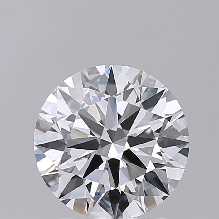2.02 Carat Round Shaped, Ideal Cut, D Color, VVS2 Clarity, IGI Certified Lab Grown Diamond