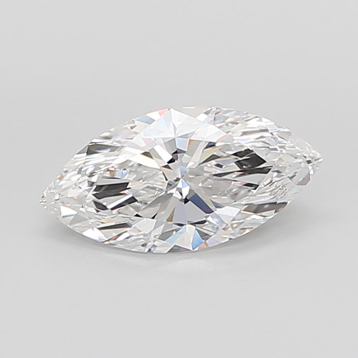 4.04 Carat Marquise Shaped, Ideal Cut, E Color, VVS2 Clarity, IGI Certified Lab Grown Diamond