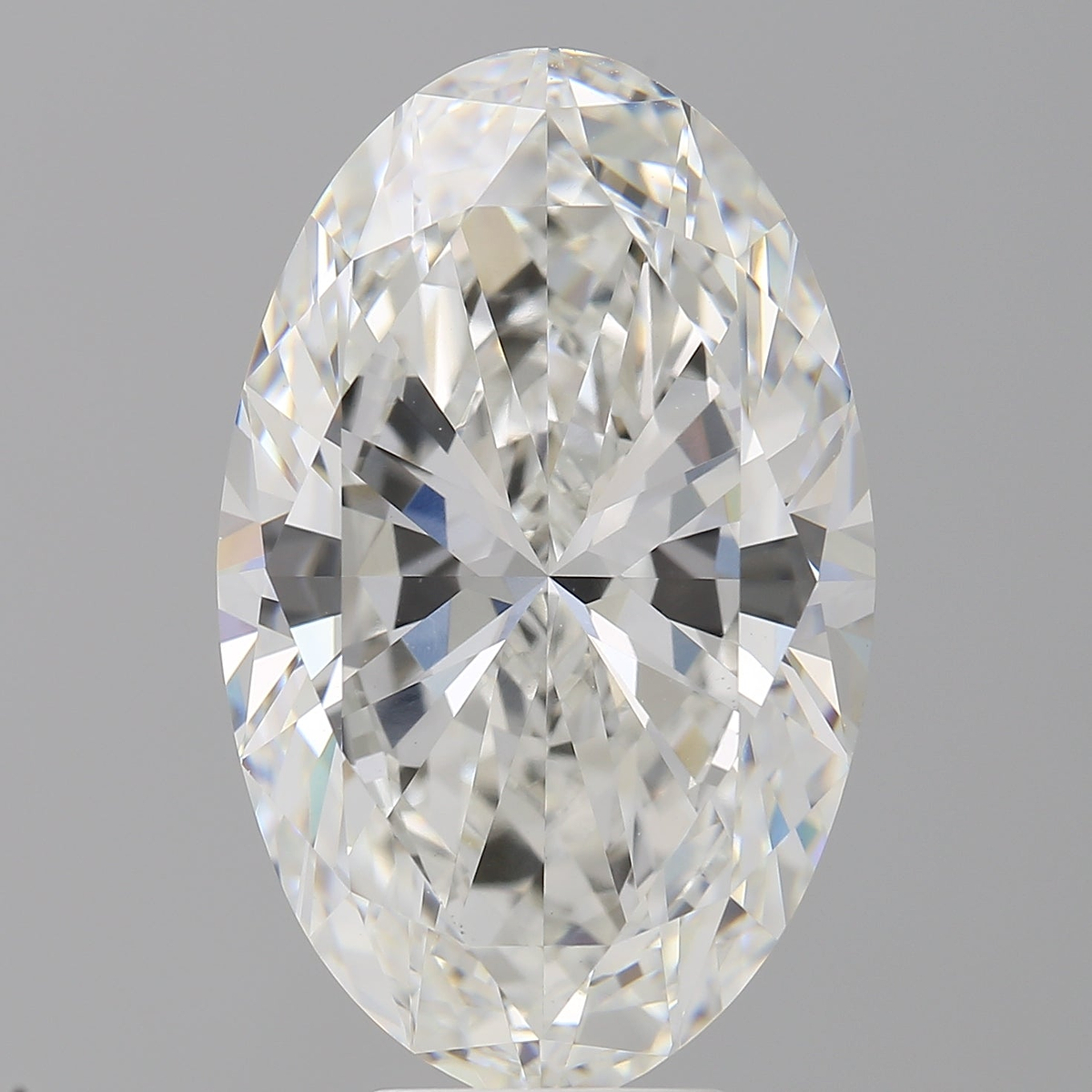 8.07 Carat Oval Shaped, Ideal Cut, F Color, VS1 Clarity, IGI Certified Lab Grown Diamond