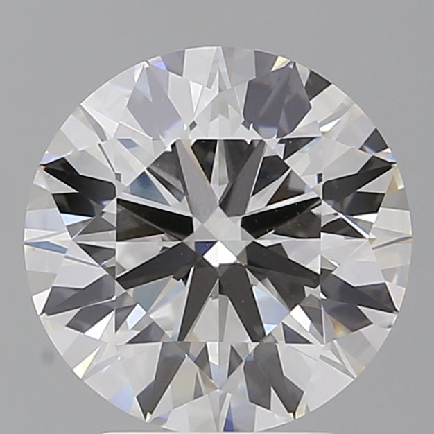 3.53 Carat Round Shaped, Ideal Cut, E Color, VVS2 Clarity, IGI Certified Lab Grown Diamond