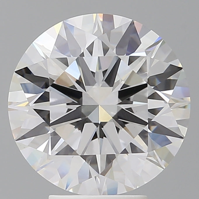 5.08 Carat Round Shaped, Ideal Cut, F Color, VVS2 Clarity, IGI Certified Lab Grown Diamond