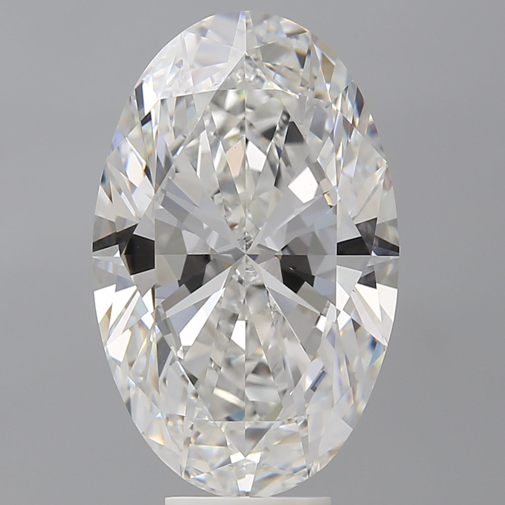 8.04 Carat Oval Shaped, Ideal Cut, E Color, VVS2 Clarity, IGI Certified Lab Grown Diamond