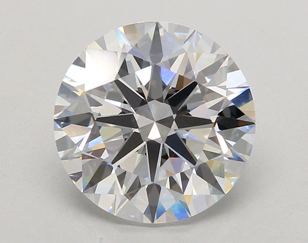 5.01 Carat Round Shaped, Ideal Cut, E Color, VVS2 Clarity, IGI Certified Lab Grown Diamond