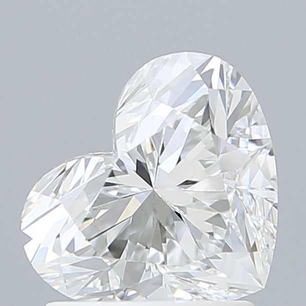 1.52 Carat Heart Shaped, Ideal Cut, D Color, VVS1 Clarity, IGI Certified Lab Grown Diamond
