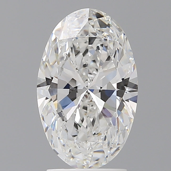 2.59 Carat Oval Shaped, Ideal Cut, E Color, VVS2 Clarity, IGI Certified Lab Grown Diamond