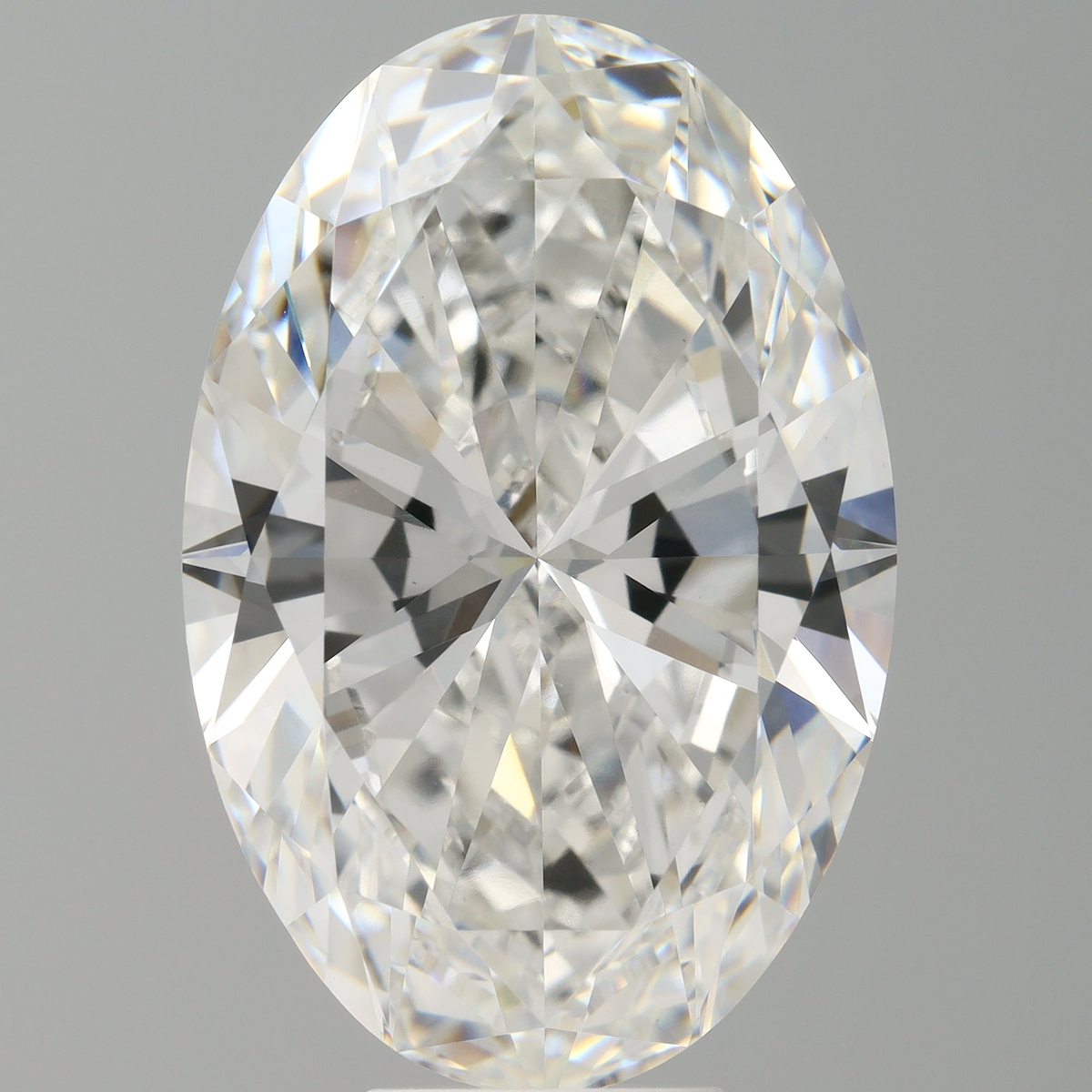 9.59 Carat Oval Shaped, Ideal Cut, E Color, VVS2 Clarity, IGI Certified Lab Grown Diamond