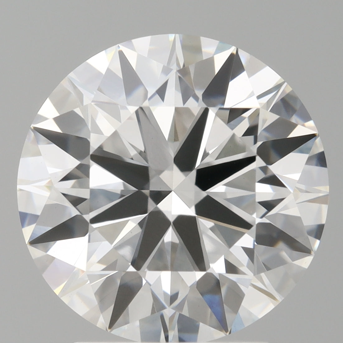 3.02 Carat Round Shaped, Ideal Cut, E Color, VVS2 Clarity, IGI Certified Lab Grown Diamond