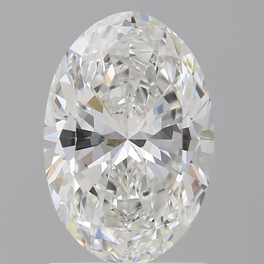 1.59 Carat Oval Shaped, Ideal Cut, E Color, VVS2 Clarity, IGI Certified Lab Grown Diamond