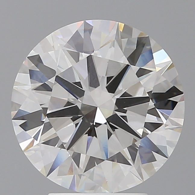 4.02 Carat Round Shaped, Excellent Cut, F Color, VVS2 Clarity, IGI Certified Lab Grown Diamond