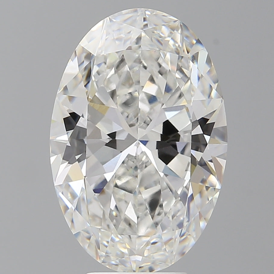 6.56 Carat Oval Shaped, Ideal Cut, F Color, VVS2 Clarity, IGI Certified Lab Grown Diamond