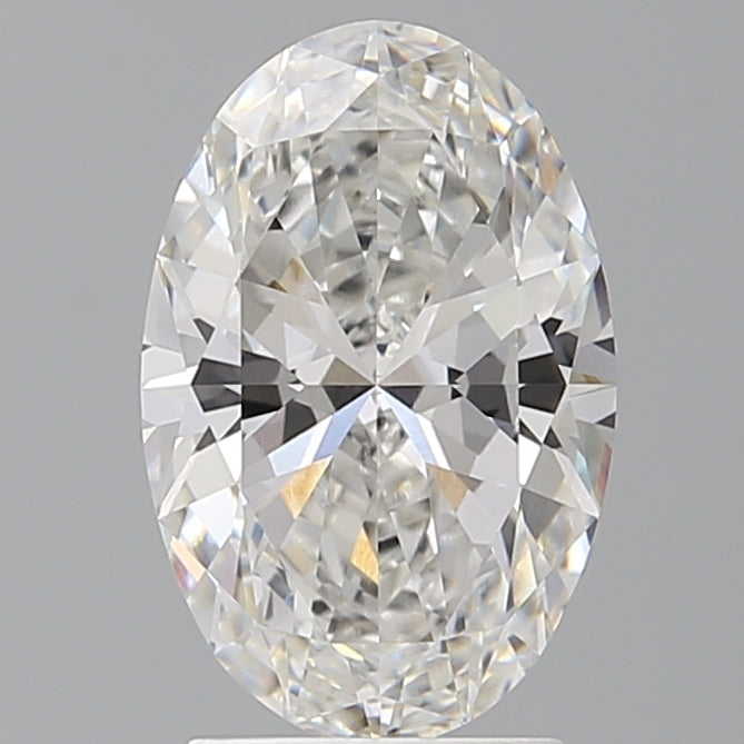 2.56 Carat Oval Shaped, Ideal Cut, F Color, VVS2 Clarity, IGI Certified Lab Grown Diamond