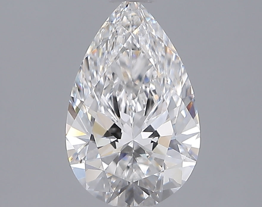 1.55 Carat Pear Shaped, Ideal Cut, E Color, VVS2 Clarity, IGI Certified Lab Grown Diamond