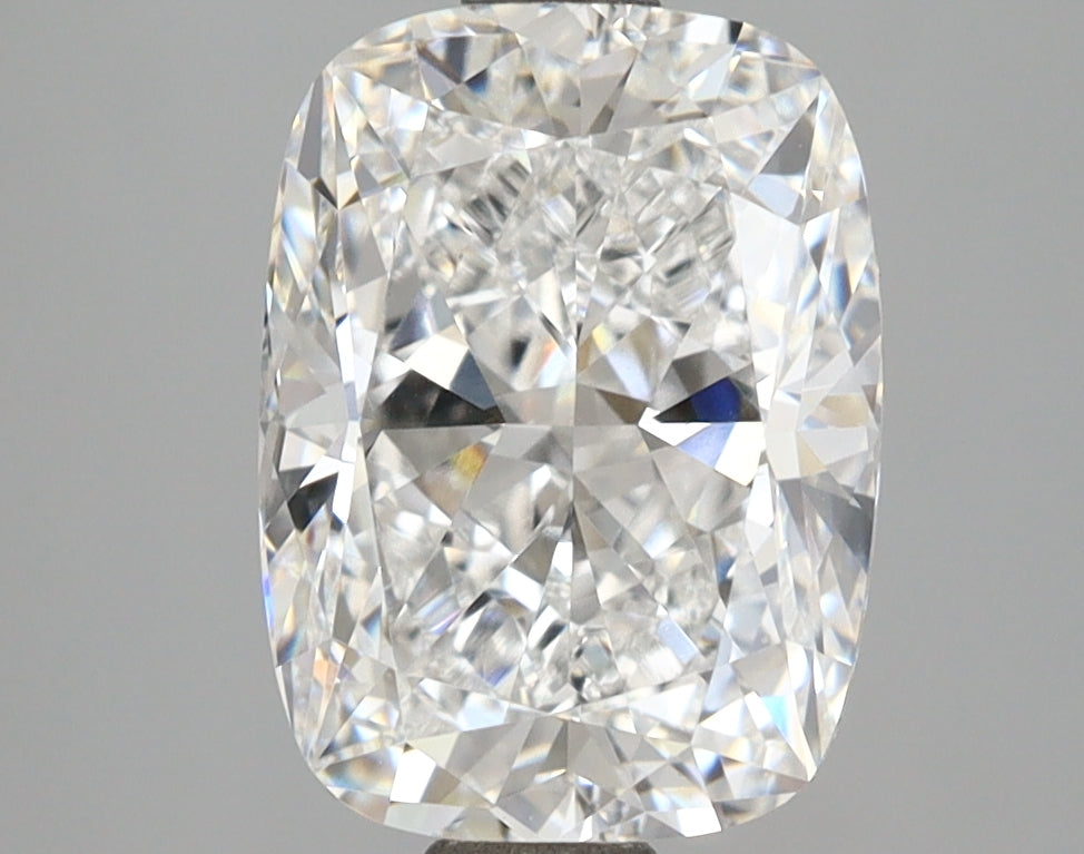 3.36 Carat Cushion Shaped, Ideal Cut, D Color, VVS2 Clarity, IGI Certified Lab Grown Diamond