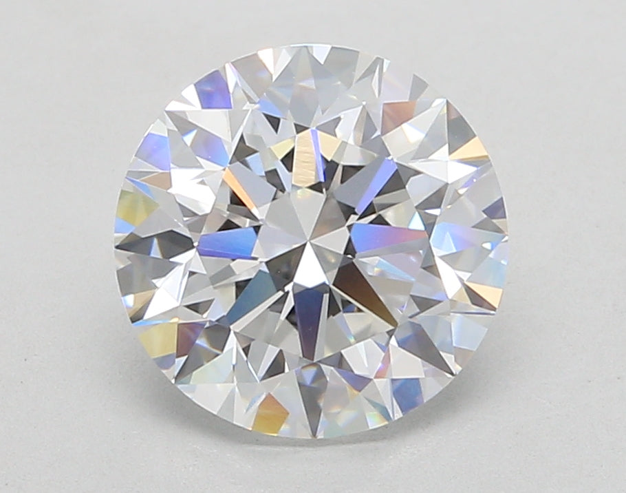 3.45 Carat Round Shaped, Ideal Cut, E Color, VVS2 Clarity, IGI Certified Lab Grown Diamond