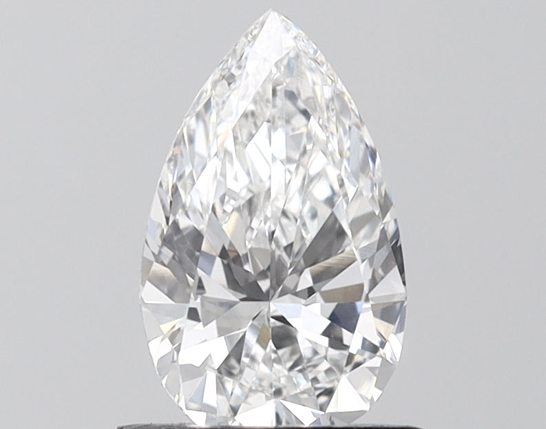 1.09 Carat Pear Shaped, Very Good Cut, D Color, VVS2 Clarity, IGI Certified Lab Grown Diamond