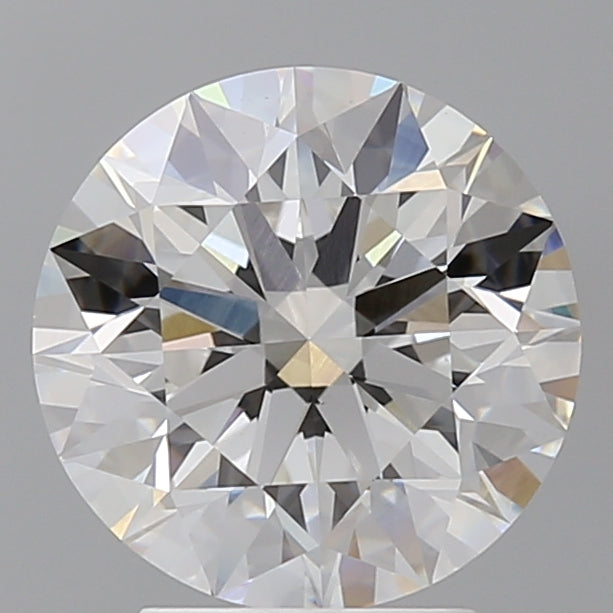 3.51 Carat Round Shaped, Excellent Cut, E Color, VVS2 Clarity, IGI Certified Lab Grown Diamond