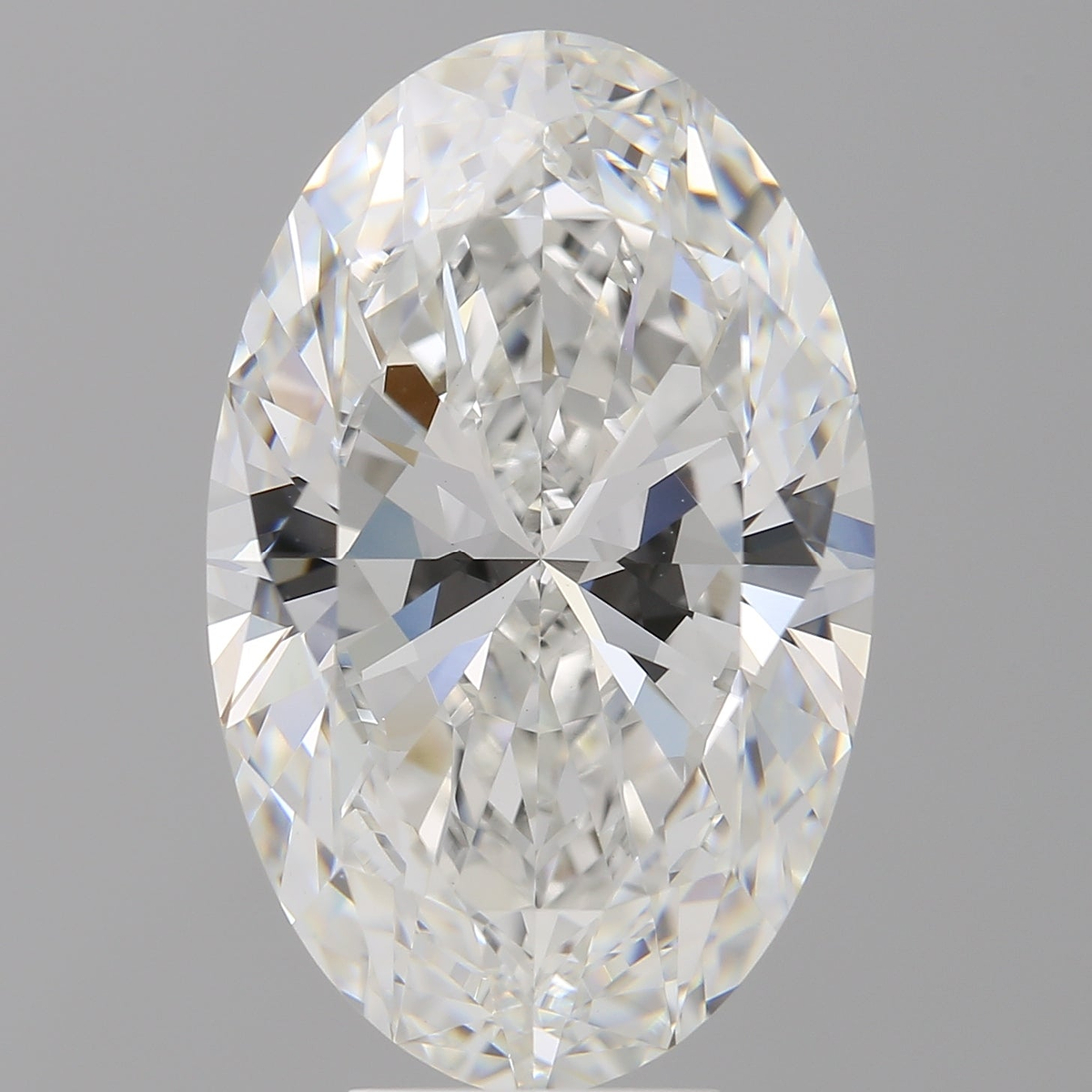 8.01 Carat Oval Shaped, Ideal Cut, F Color, VVS2 Clarity, IGI Certified Lab Grown Diamond