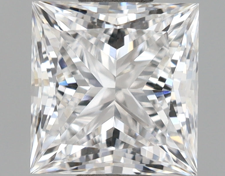 1.10 Carat Princess Shaped, Ideal Cut, D Color, VVS1 Clarity, IGI Certified Lab Grown Diamond