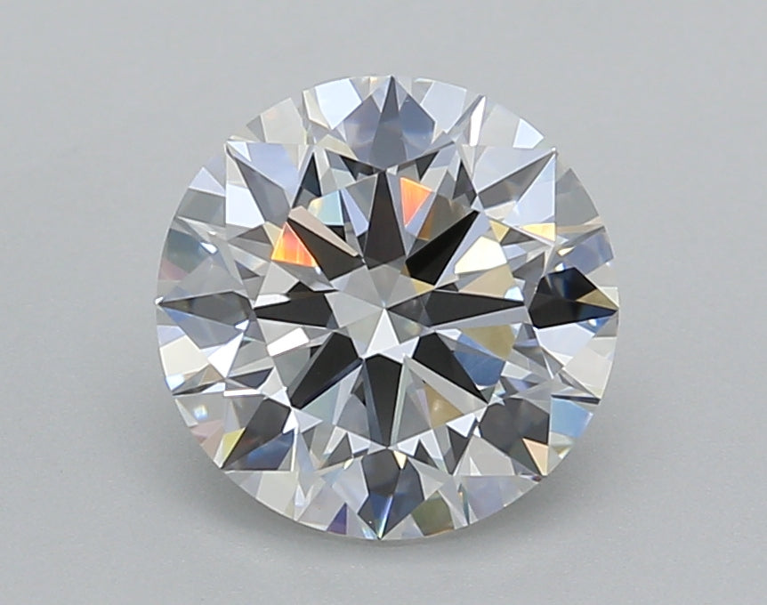 2.00 Carat Round Shaped, Ideal Cut, D Color, VVS2 Clarity, IGI Certified Lab Grown Diamond