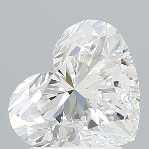 2.12 Carat Heart Shaped, Ideal Cut, D Color, VVS2 Clarity, IGI Certified Lab Grown Diamond