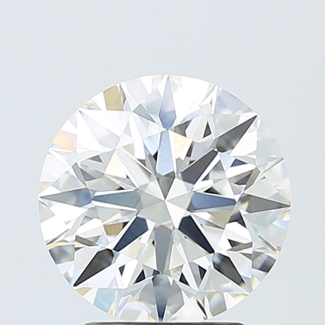 3.00 Carat Round Shaped, Ideal Cut, F Color, VVS2 Clarity, IGI Certified Lab Grown Diamond