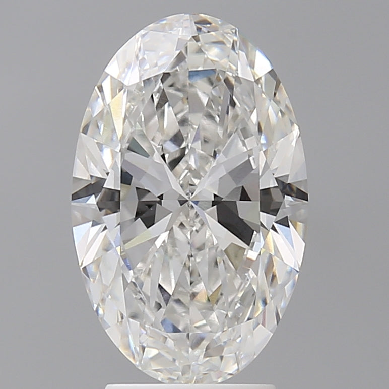 3.50 Carat Oval Shaped, Ideal Cut, E Color, VVS2 Clarity, IGI Certified Lab Grown Diamond