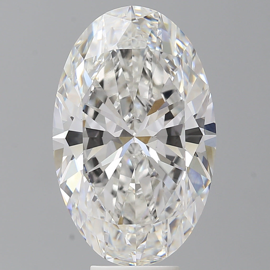 8.54 Carat Oval Shaped, Ideal Cut, F Color, VVS2 Clarity, IGI Certified Lab Grown Diamond
