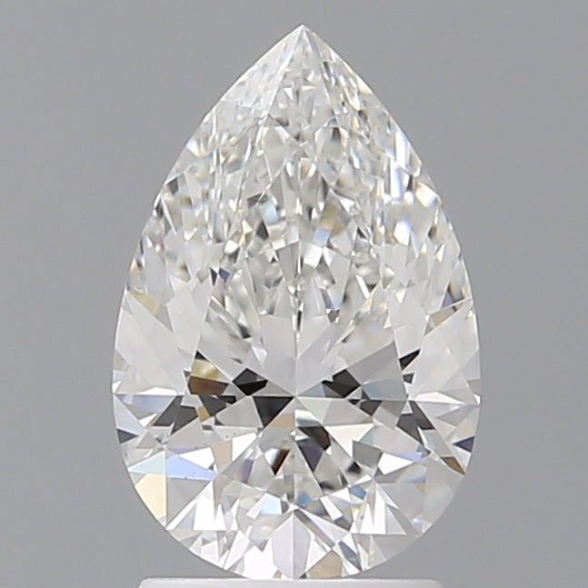 2.09 Carat Pear Shaped, Ideal Cut, E Color, VS1 Clarity, IGI Certified Lab Grown Diamond