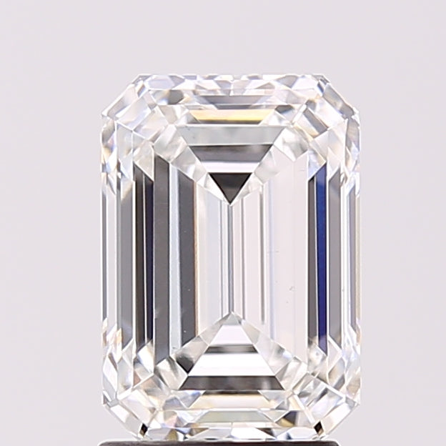 2.56 Carat Emerald Shaped, Ideal Cut, E Color, VS1 Clarity, IGI Certified Lab Grown Diamond