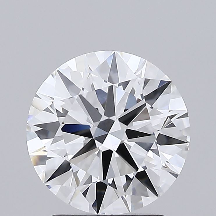 2.21 Carat Round Shaped, Ideal Cut, D Color, VVS2 Clarity, IGI Certified Lab Grown Diamond
