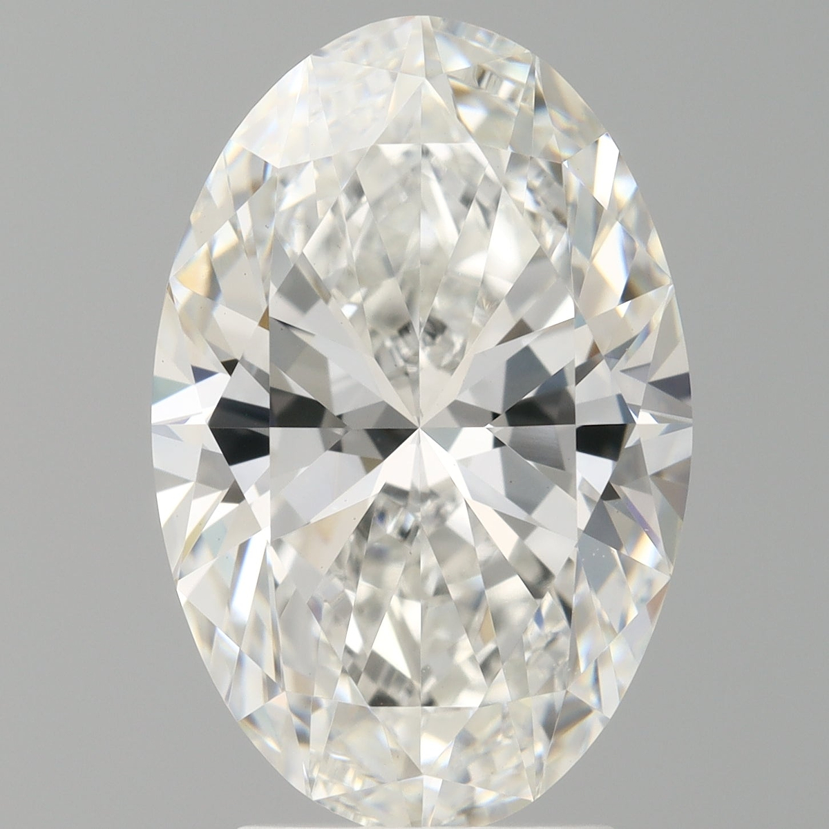 3.58 Carat Oval Shaped, Ideal Cut, F Color, VVS2 Clarity, IGI Certified Lab Grown Diamond