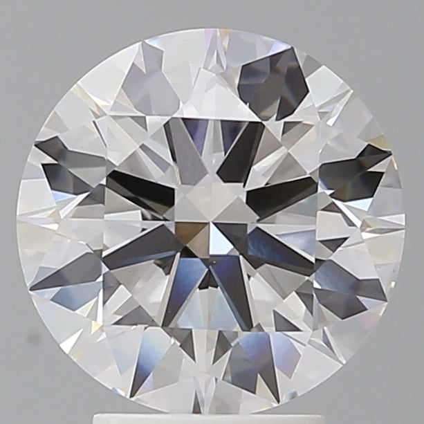 3.57 Carat Round Shaped, Ideal Cut, F Color, VVS2 Clarity, IGI Certified Lab Grown Diamond