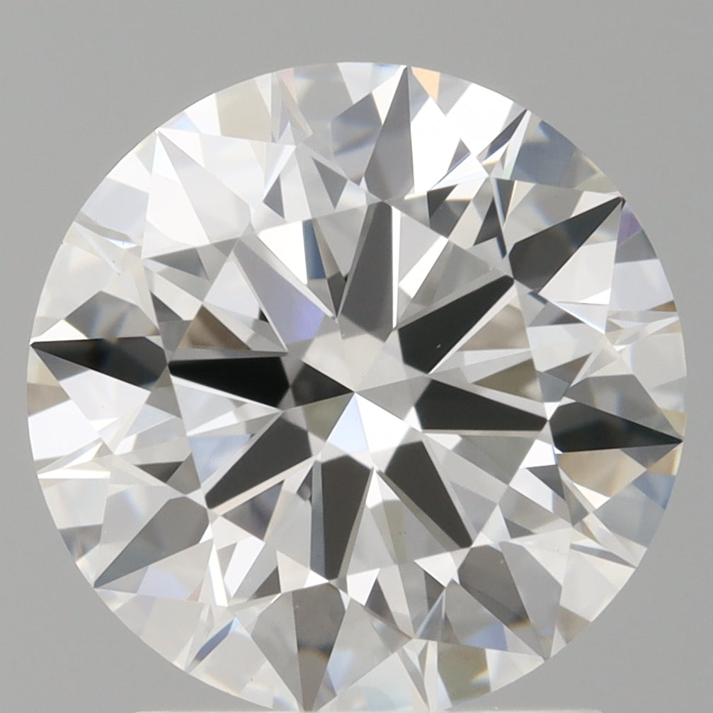 2.01 Carat Round Shaped, Ideal Cut, E Color, VVS2 Clarity, IGI Certified Lab Grown Diamond
