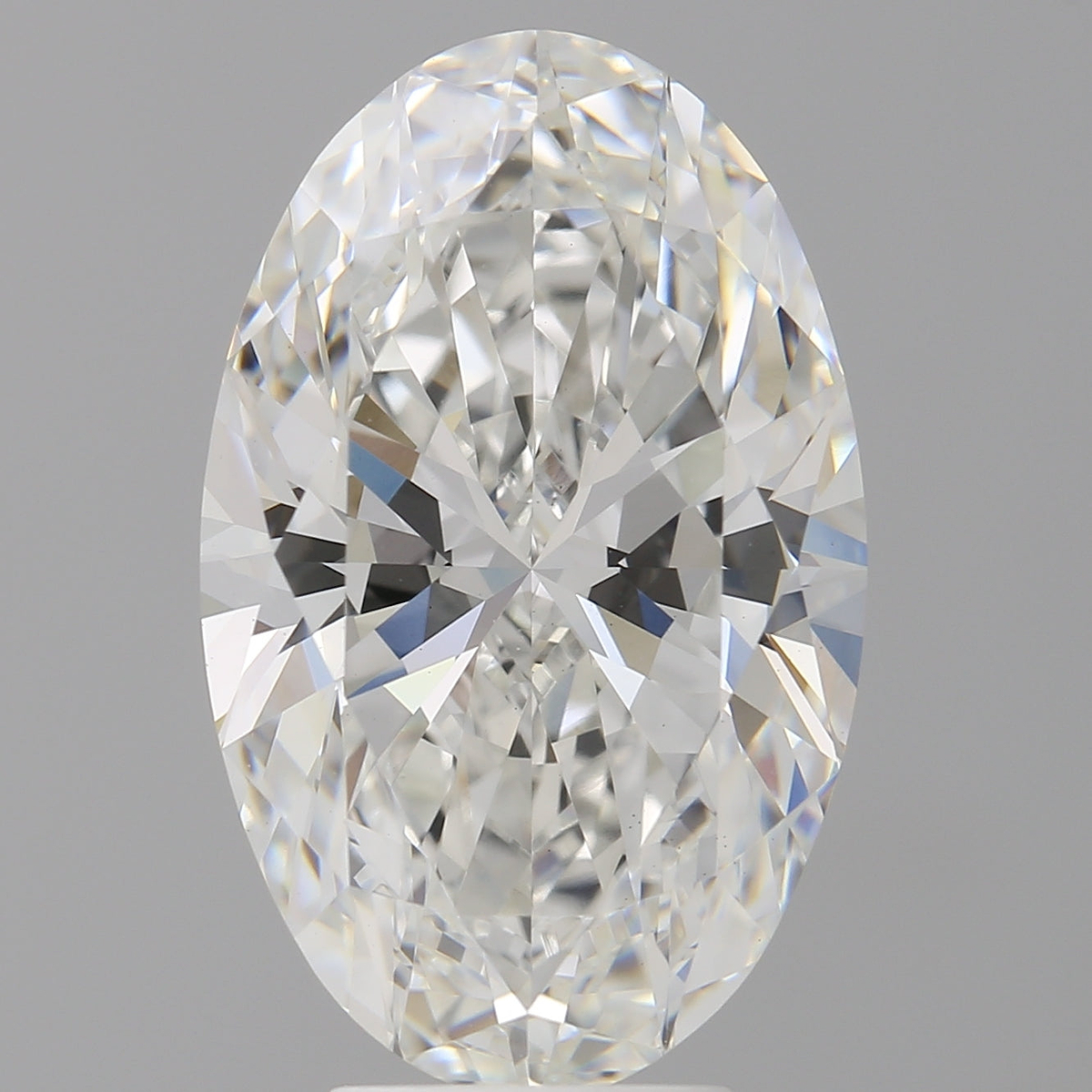 6.03 Carat Oval Shaped, Ideal Cut, E Color, VVS2 Clarity, IGI Certified Lab Grown Diamond