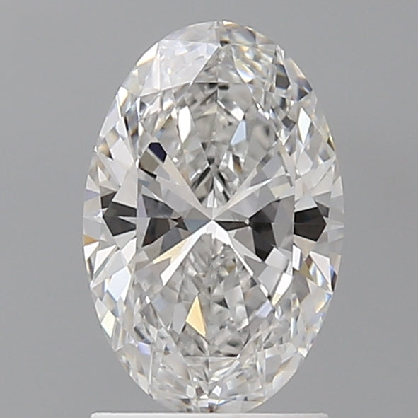 1.60 Carat Oval Shaped, Ideal Cut, E Color, VVS2 Clarity, IGI Certified Lab Grown Diamond