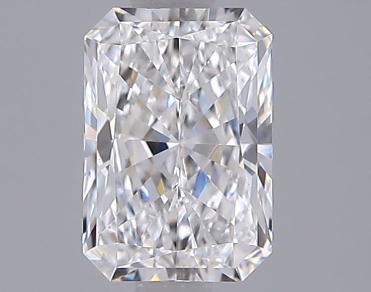 1.32 Carat Radiant Shaped, Ideal Cut, D Color, VVS2 Clarity, IGI Certified Lab Grown Diamond