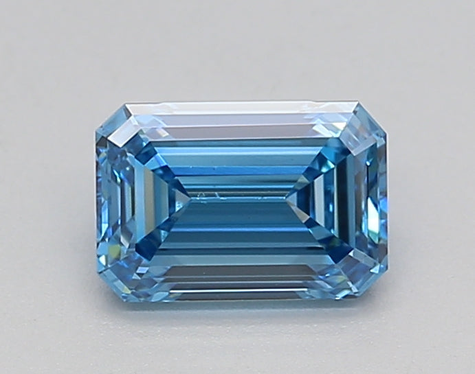 0.80 Carat Emerald Shaped, Ideal Cut, VVS2 Clarity, IGI Certified Lab Grown Diamond