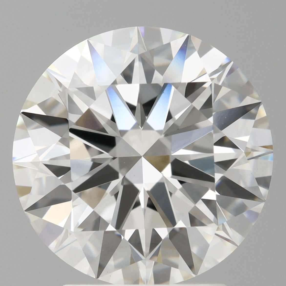 3.05 Carat Round Shaped, Ideal Cut, F Color, VVS2 Clarity, IGI Certified Lab Grown Diamond
