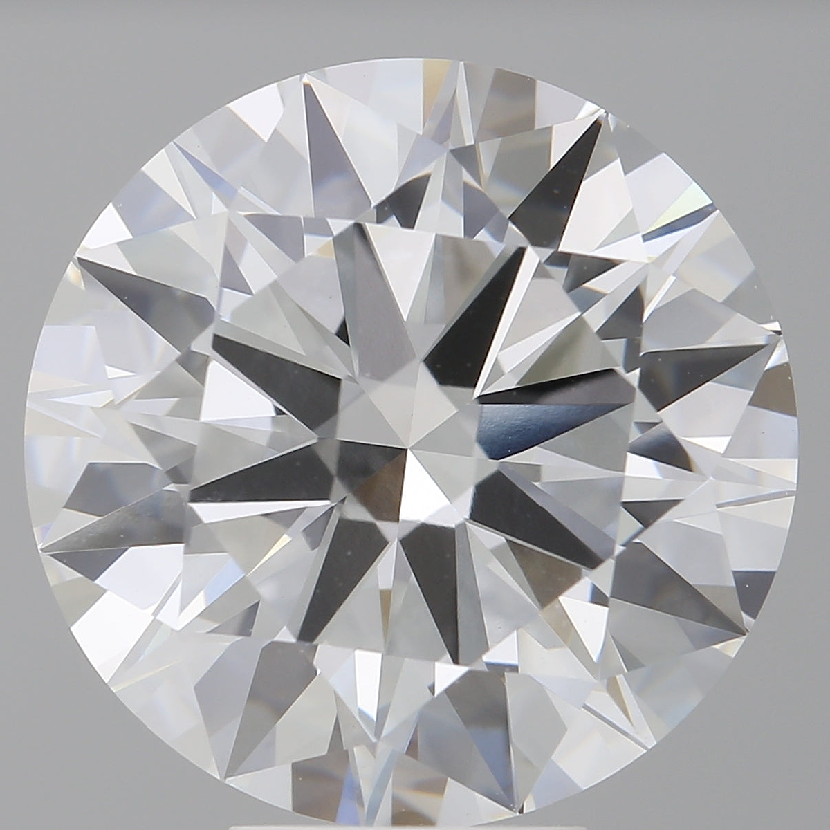 7.96 Carat Round Shaped, Ideal Cut, E Color, VVS2 Clarity, IGI Certified Lab Grown Diamond