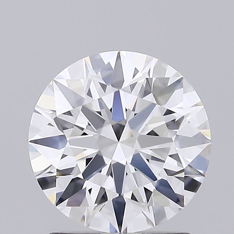 1.58 Carat Round Shaped, Ideal Cut, D Color, VS1 Clarity, IGI Certified Lab Grown Diamond