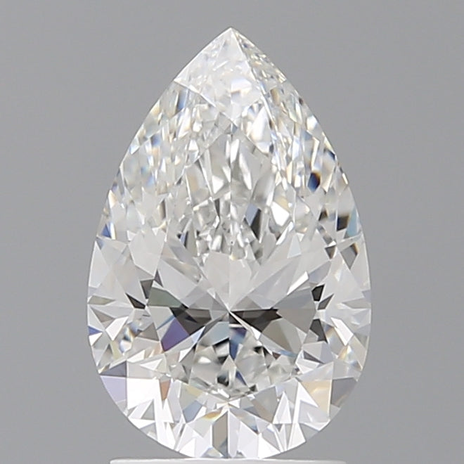 2.09 Carat Pear Shaped, Ideal Cut, E Color, VVS2 Clarity, IGI Certified Lab Grown Diamond
