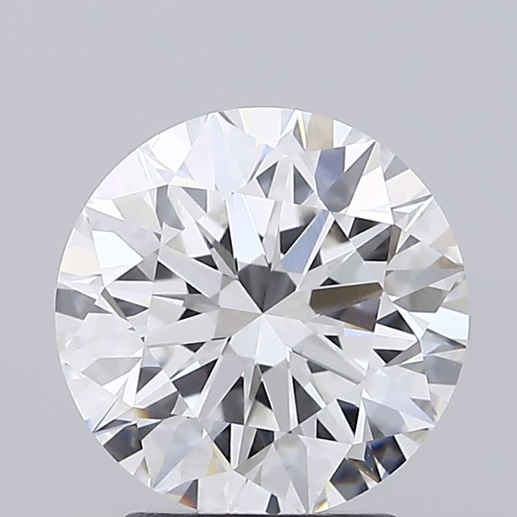 2.60 Carat Round Shaped, Ideal Cut, E Color, VVS2 Clarity, IGI Certified Lab Grown Diamond
