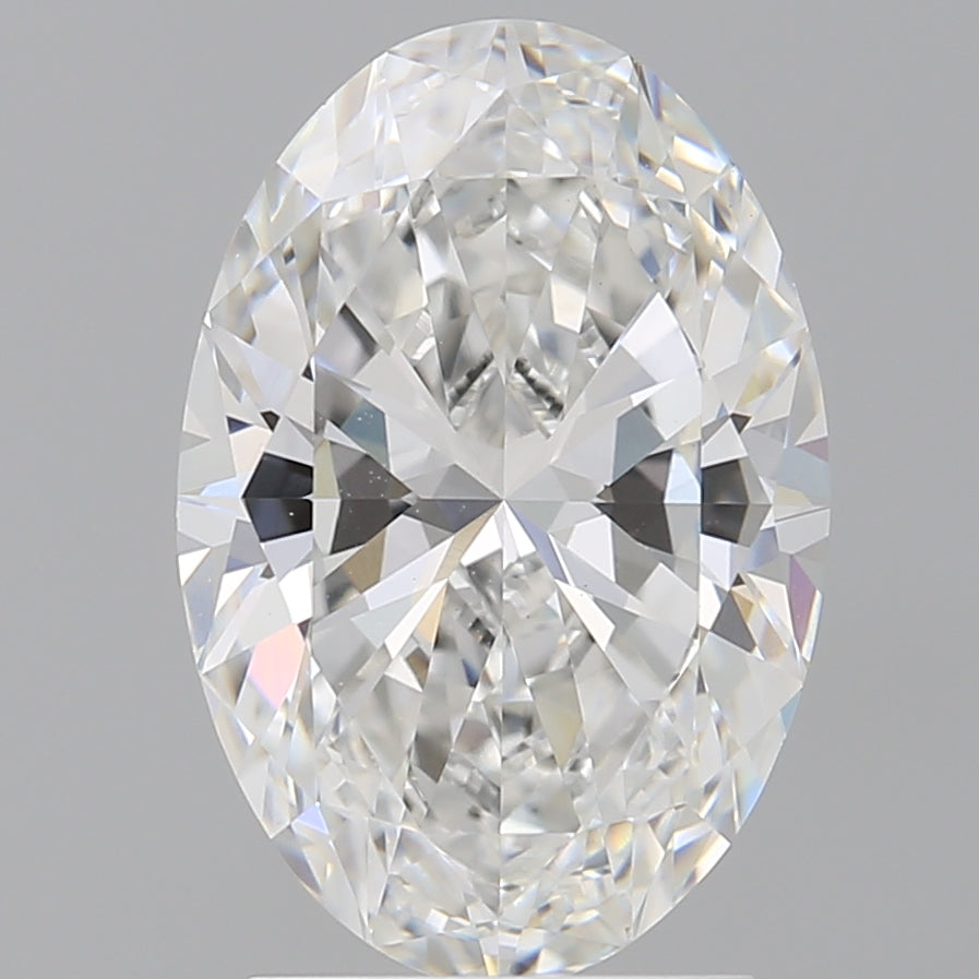2.60 Carat Oval Shaped, Ideal Cut, E Color, VVS2 Clarity, IGI Certified Lab Grown Diamond