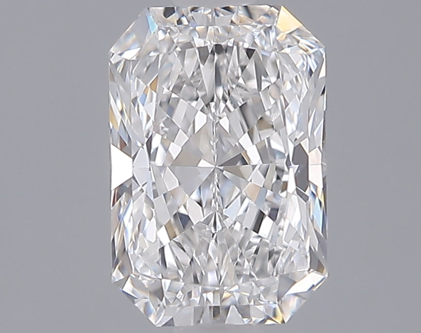 1.51 Carat Radiant Shaped, Ideal Cut, E Color, VVS2 Clarity, IGI Certified Lab Grown Diamond