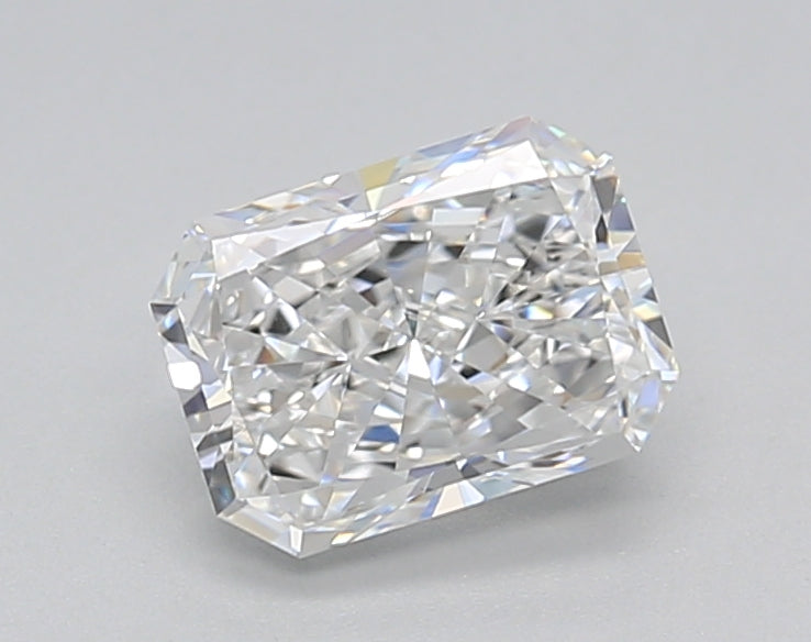 1.05 Carat Radiant Shaped, Excellent Cut, E Color, VVS1 Clarity, IGI Certified Lab Grown Diamond