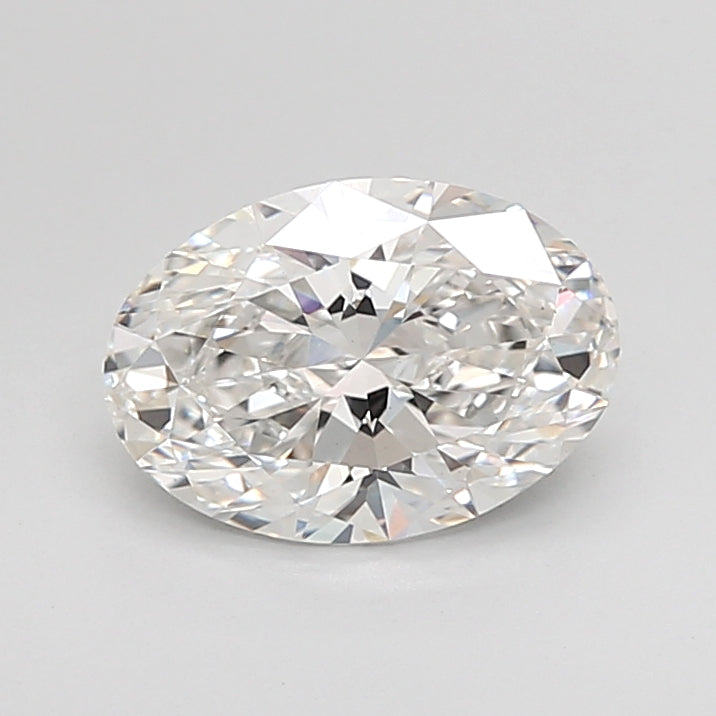 2.05 Carat Oval Shaped, Ideal Cut, F Color, VVS2 Clarity, IGI Certified Lab Grown Diamond