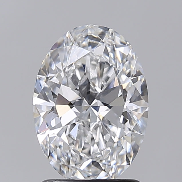 1.52 Carat Oval Shaped, Excellent Cut, D Color, VVS2 Clarity, IGI Certified Lab Grown Diamond