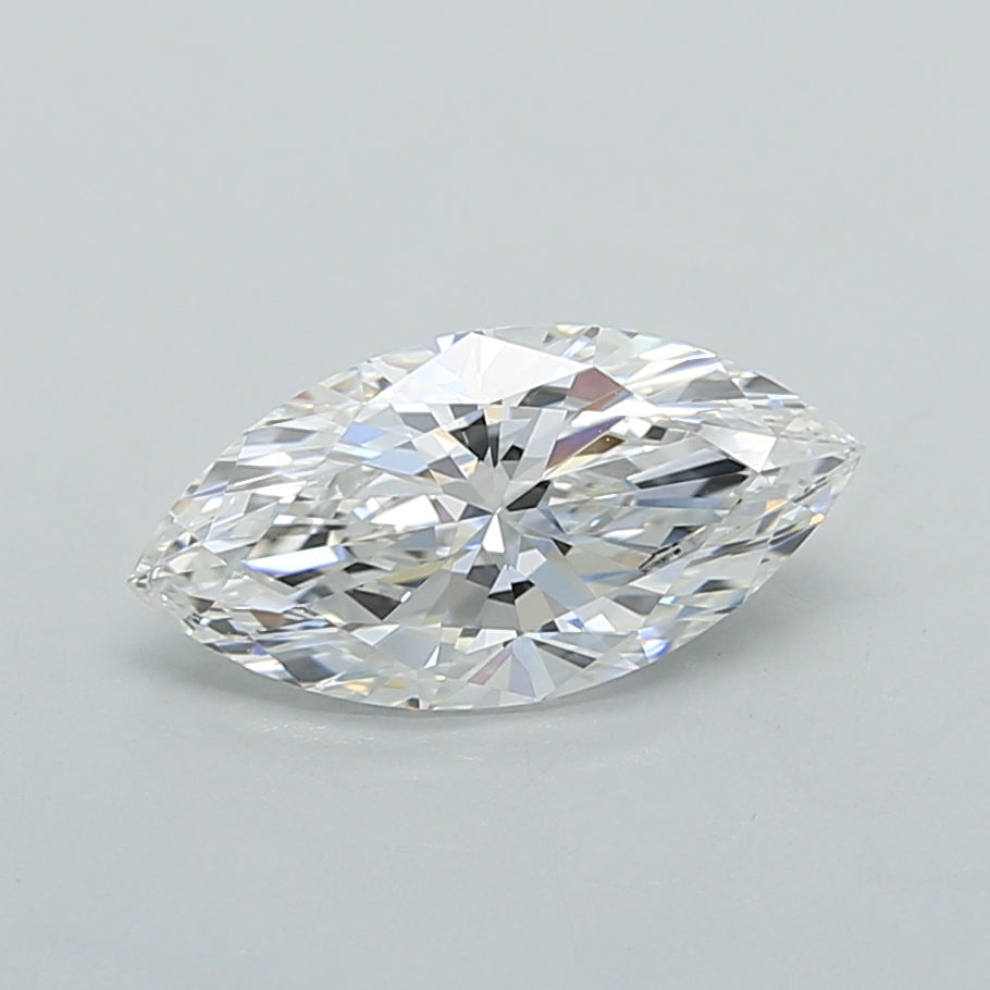 1.06 Carat Marquise Shaped, Ideal Cut, E Color, VVS2 Clarity, IGI Certified Lab Grown Diamond