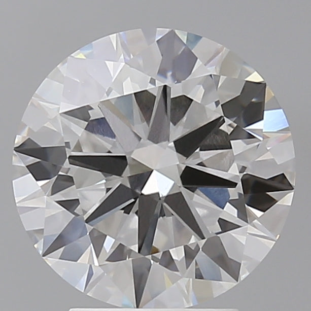 3.54 Carat Round Shaped, Excellent Cut, E Color, VVS2 Clarity, IGI Certified Lab Grown Diamond